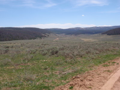 Moving from the Lynx Pass area toward the Gore Pass area of the National Park.
